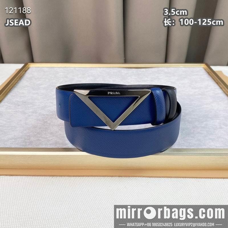 Prada belt 35mmX100-125cm 8L41