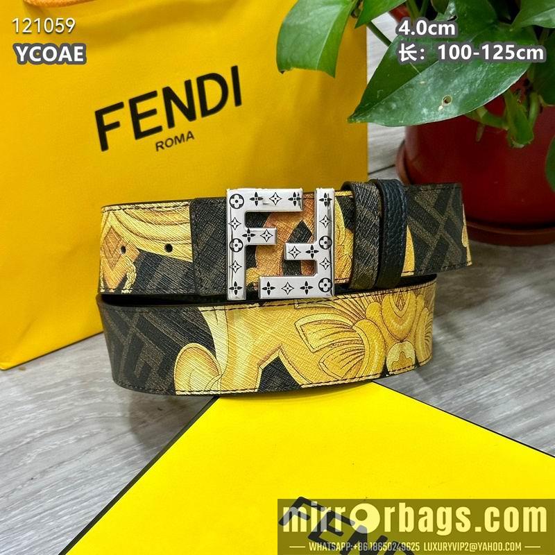 Fendi belt 40mmX100-125cm 8L114