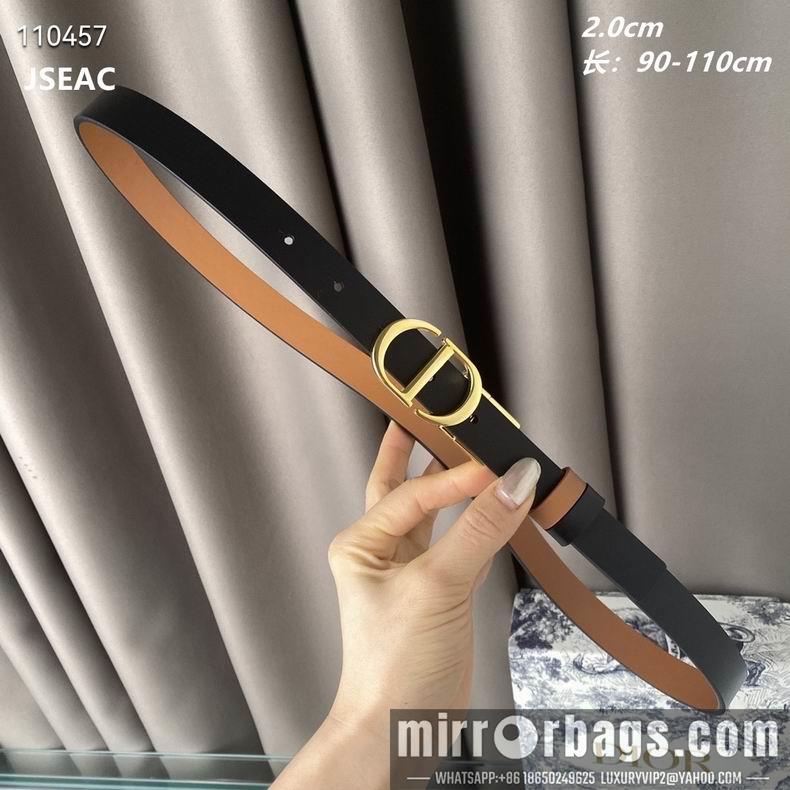 Dior Belt 20mmX90-110cm 8L01