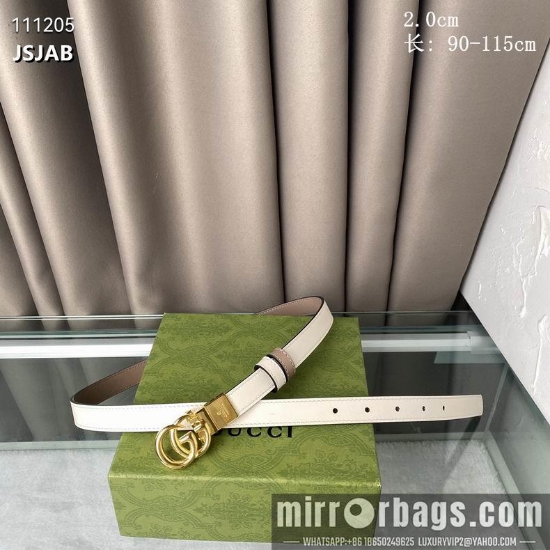Gucci Belt 20mm 90-115cm 8L01