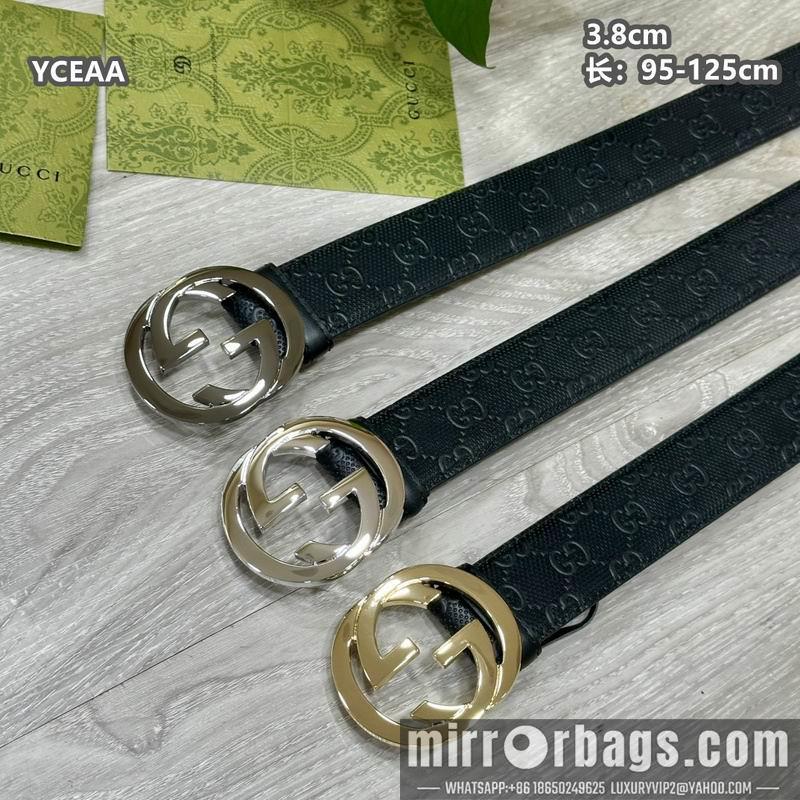 Gucci belt 38mmX95-125cm 8L56
