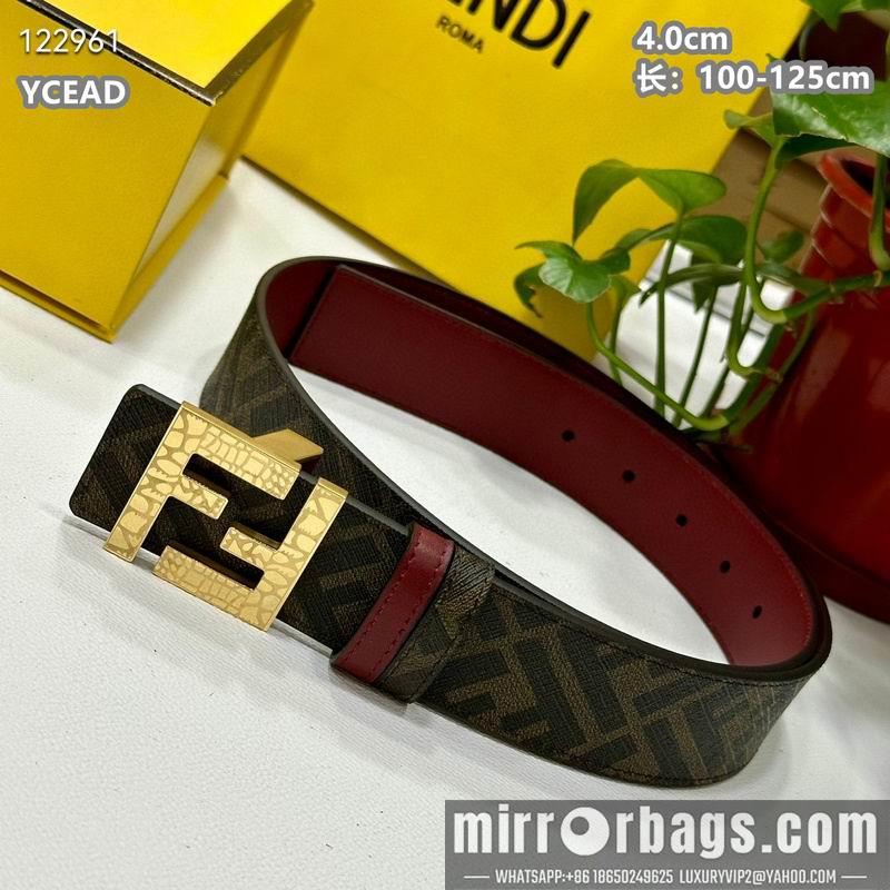 Fendi belt 40mmX100-125cm 8L89