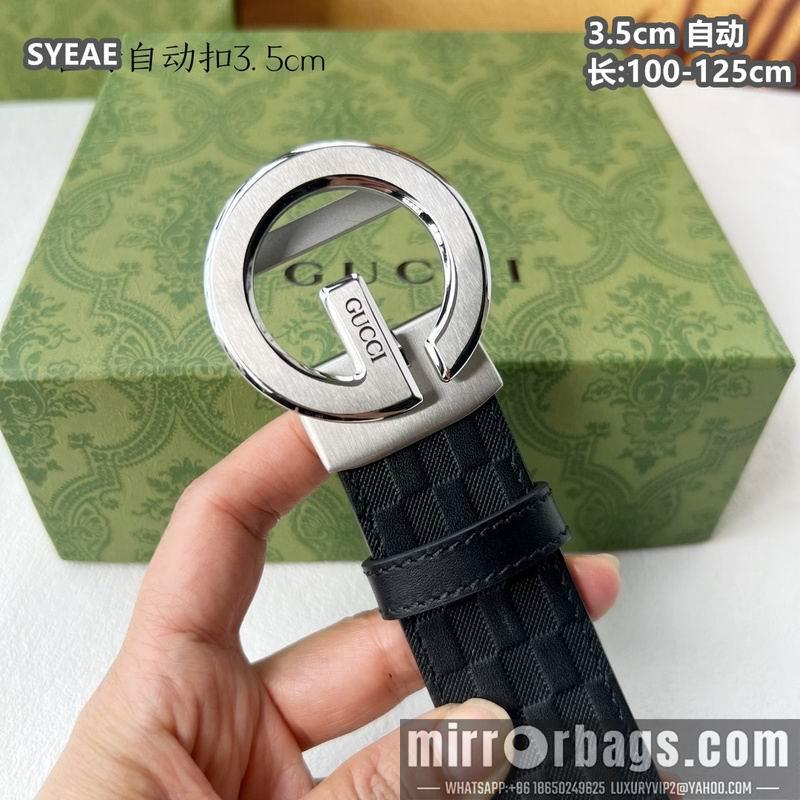 Gucci belt 35mmX100-125cm 8L96