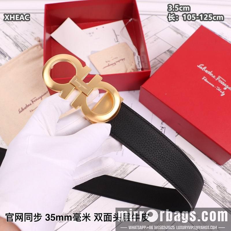 Ferragamo belt 35mmX105-125cm 8L133