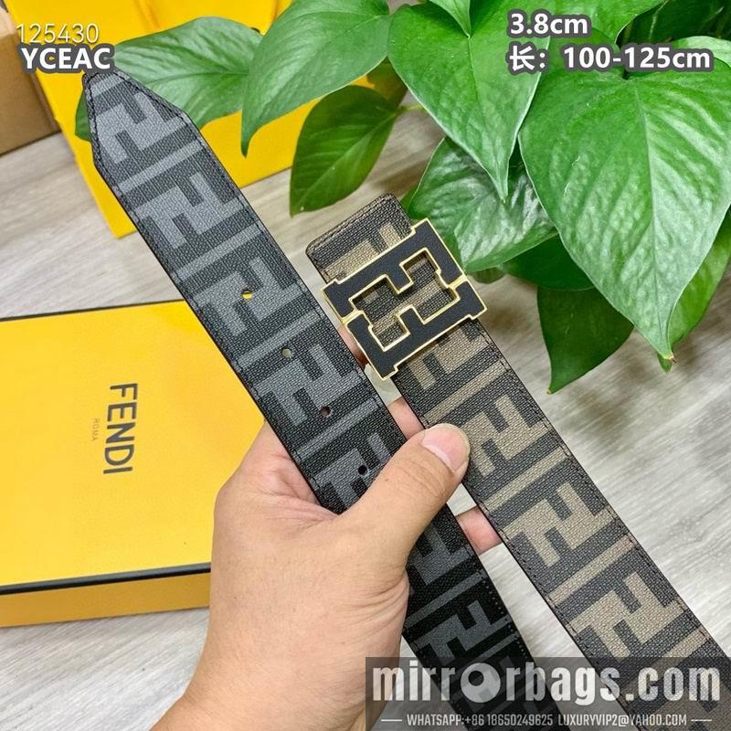 Fendi belt 38mmX100-125cm 8L23