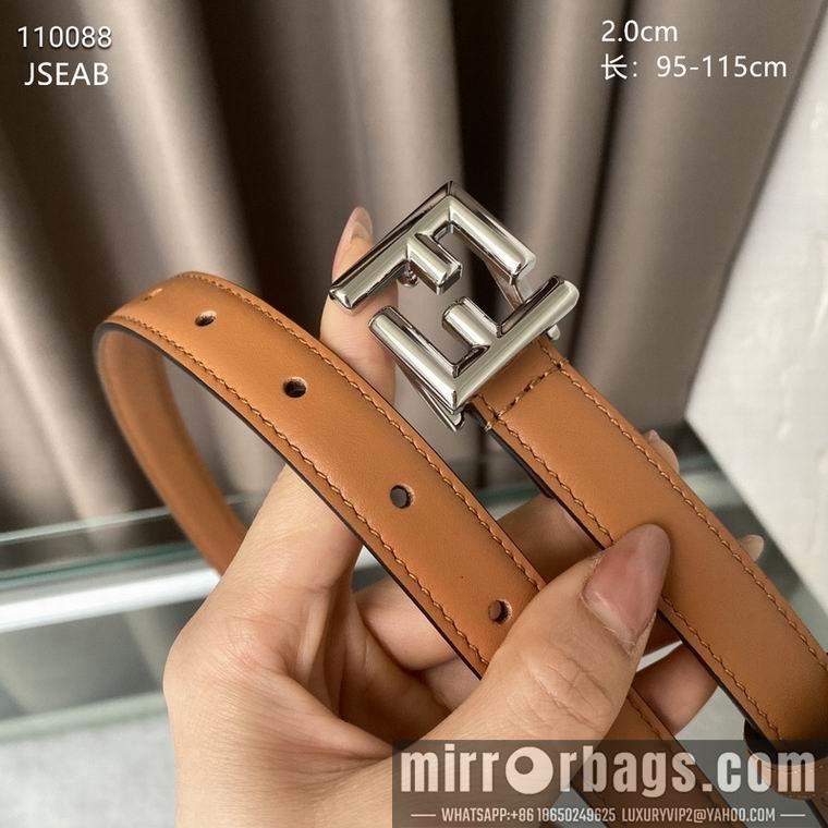 Fendi Belt 20mmX95-115CM 8L09