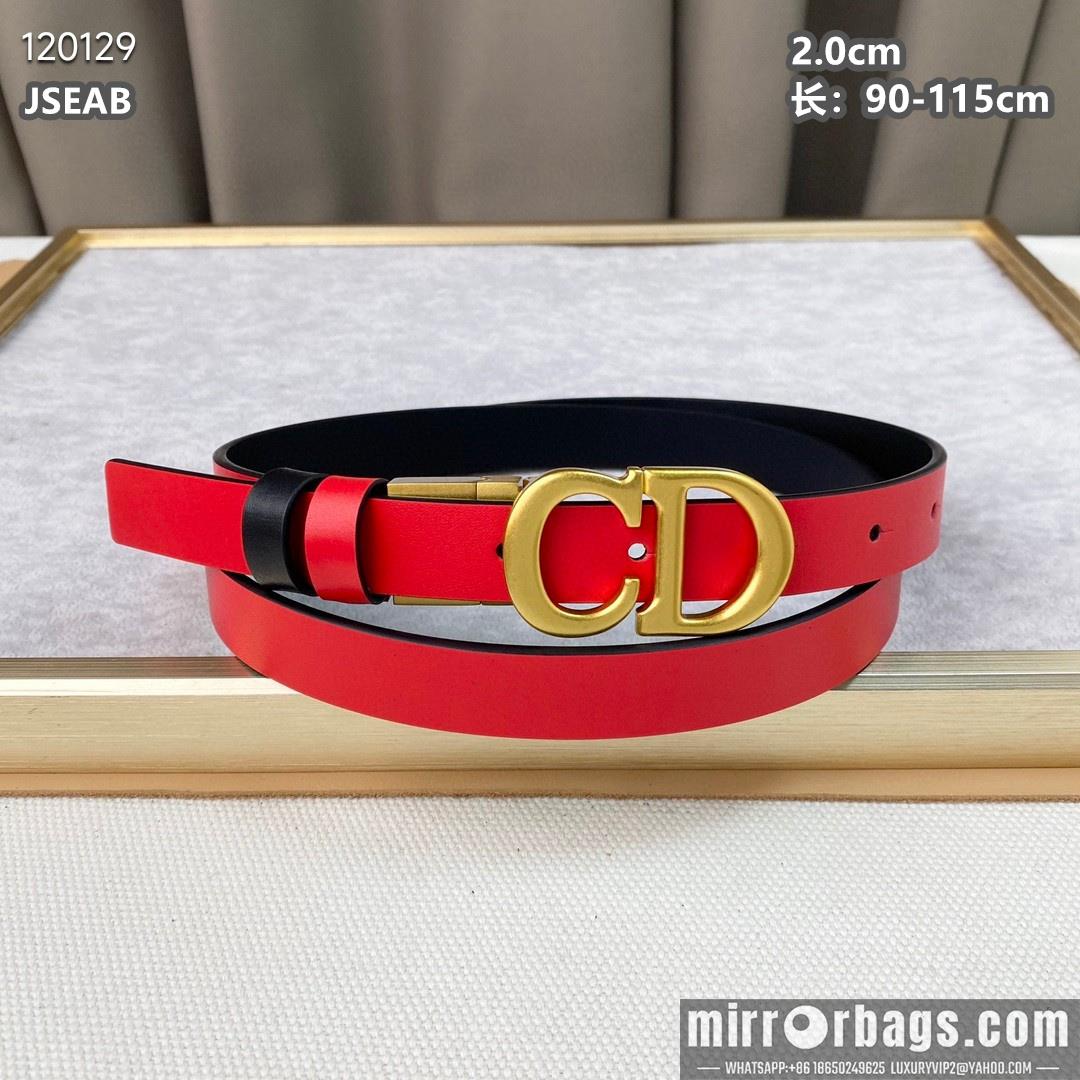 Dior belt 20mmX90-115cm 8L072001