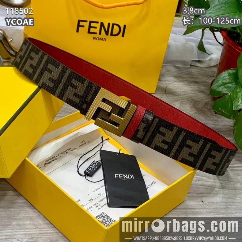 Fendi belt 38mmX100-125cm 8L01