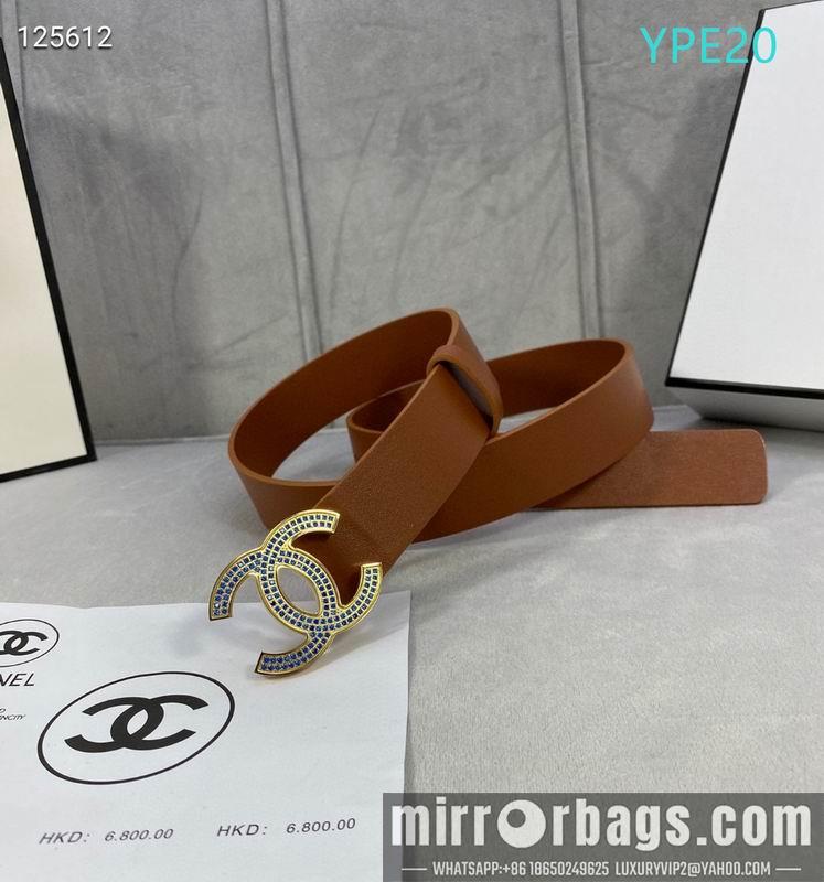 Chanel belt 30mmX95-125cm XH05