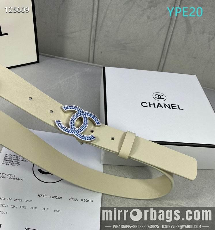 Chanel belt 30mmX95-125cm XH05