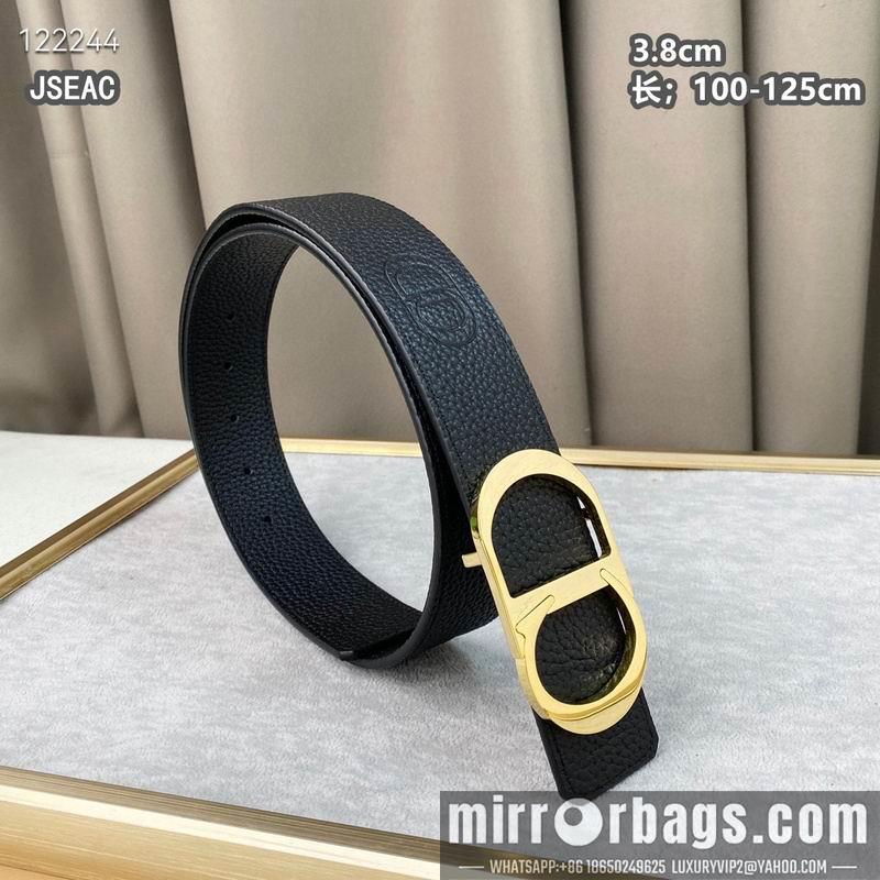 Dior belt 38mmX100-125cm 8L07