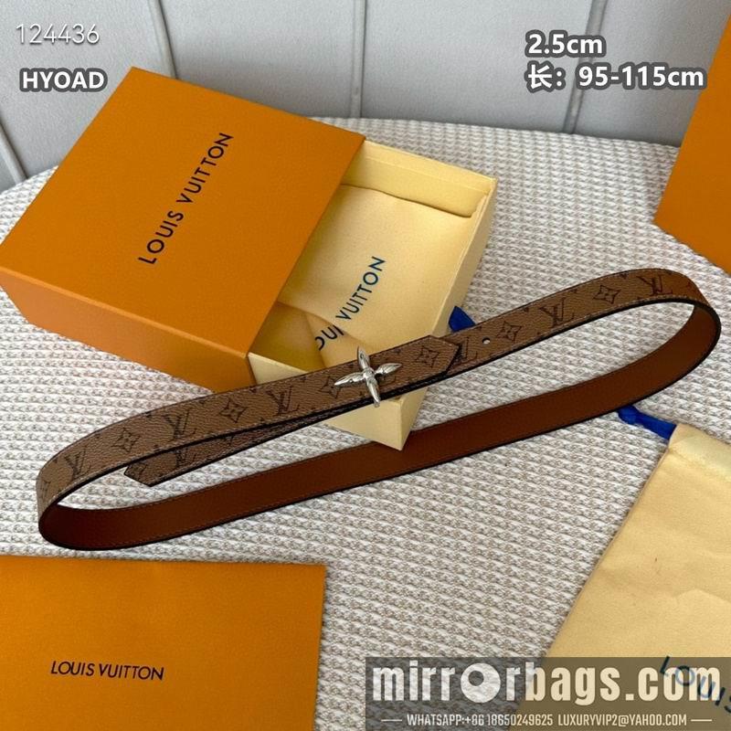 LV belt 25mmX95-115cm 8L14