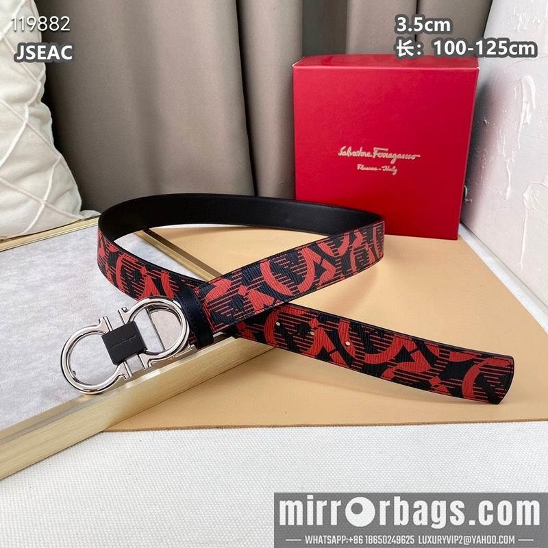 Ferragamo belt 35mmX100-125cm 8L072010