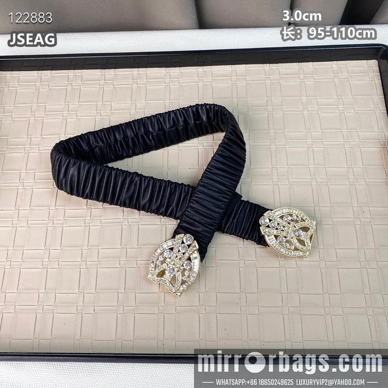Chanel belt 30mmX95-110cm 8L29