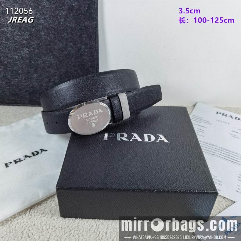 Prada belt 35mmX100-125cm 8L08