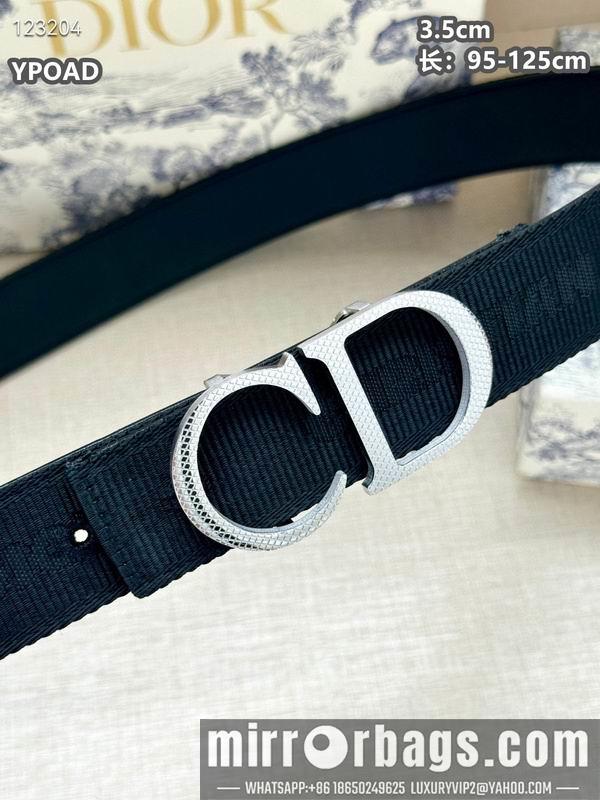 Dior belt 35mmX95-125cm 8L23