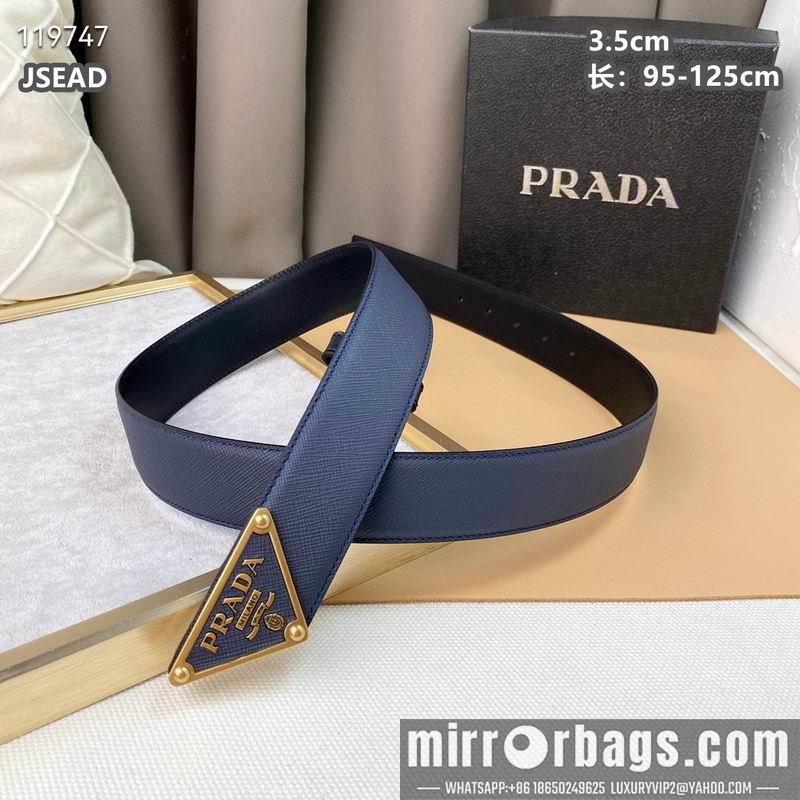 Prada belt 35mmX95-125CM 8L16