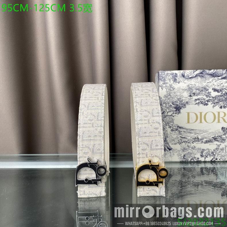 Dior belt 35mmX95-125cm 7D11