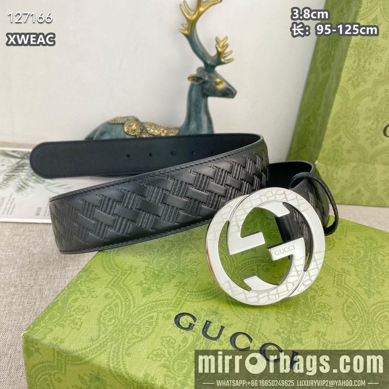 Gucci belt 38mmX95-125cm 8L42