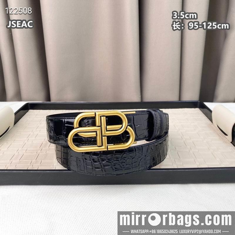 Balenciaga belt 35mmX95-125cm 8L10