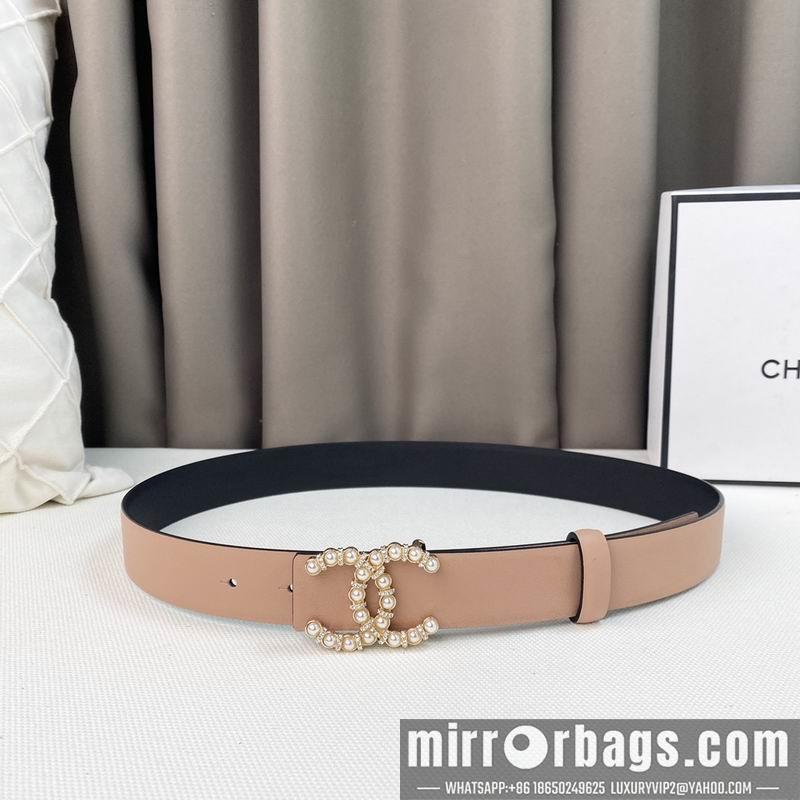 Chanel belt 30mmX90-115cm 7D07