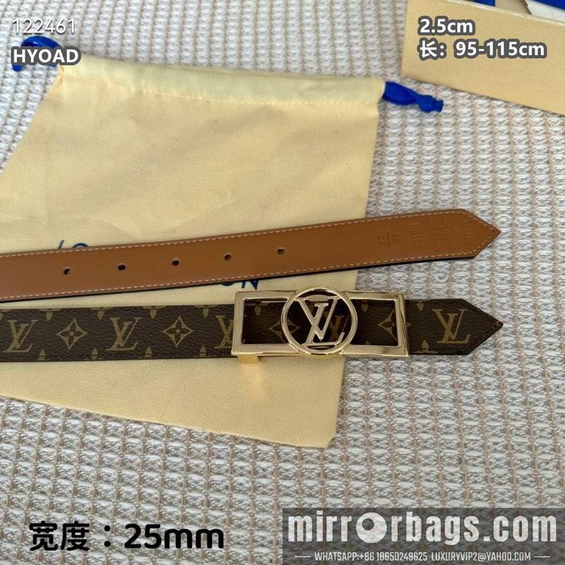 LV belt 25mmX95-115cm 8L15