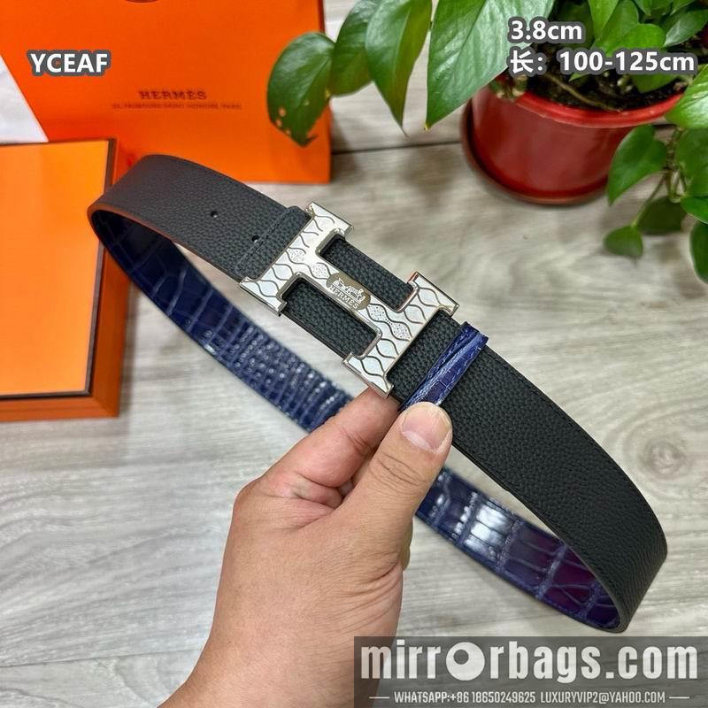 Hermes belt 38mmX100-125cm 8L60
