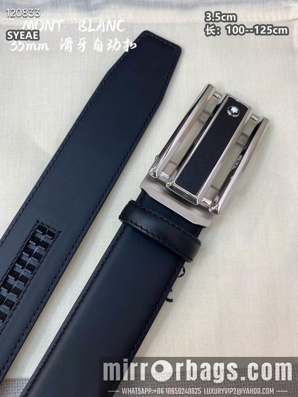 Montblanc belt 自动扣 35mmX100-125cm 8L072013