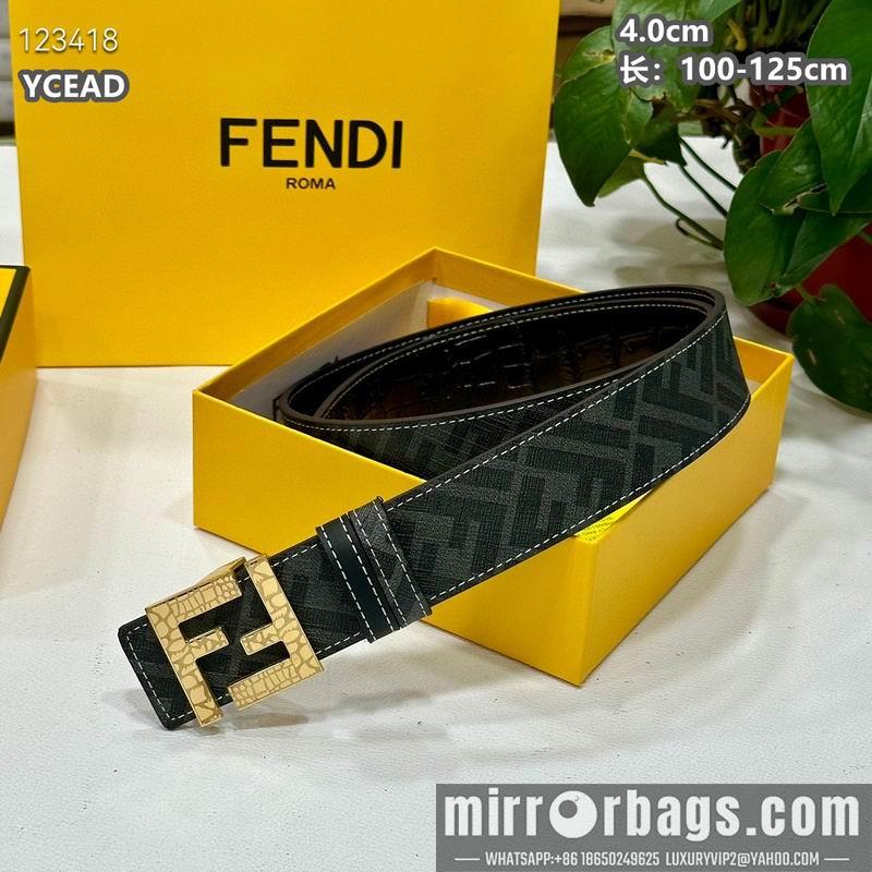 Fendi belt 40mmX100-125cm 8L59