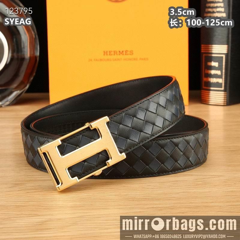Hermes belt 35mmX100-125cm 8L14