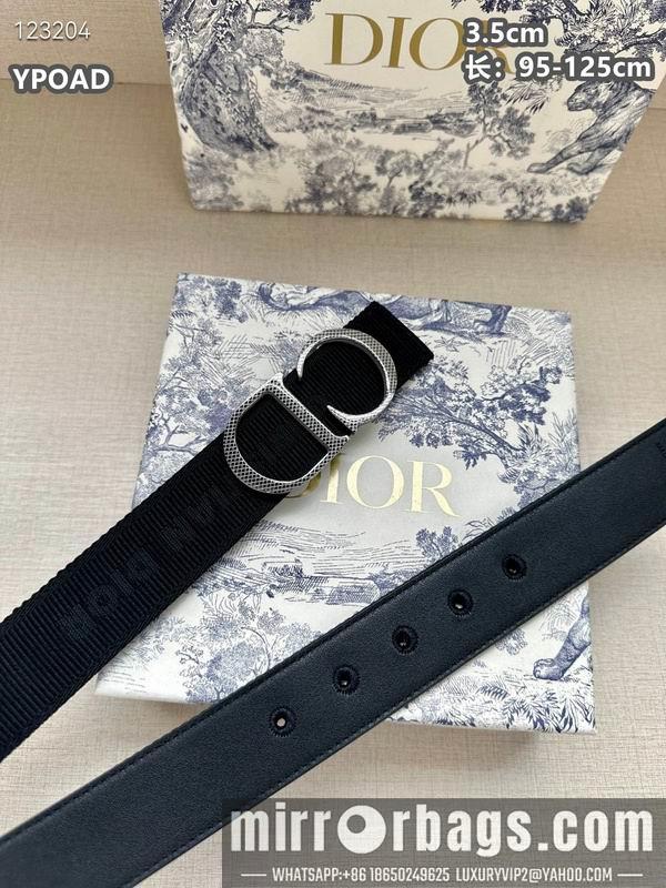 Dior belt 35mmX95-125cm 8L23