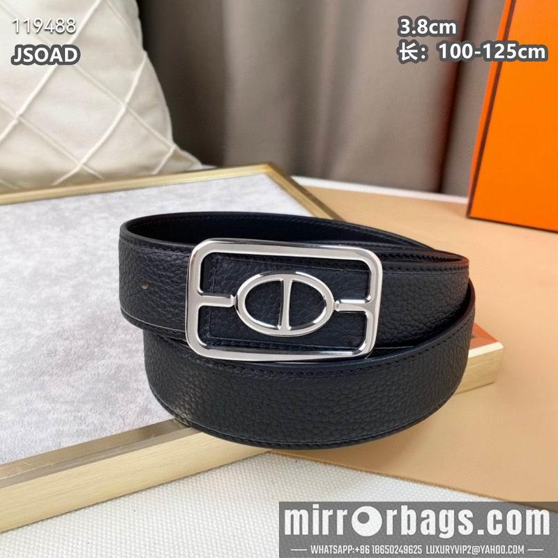 Hermes belt 38mmX100-125cm 8L040801