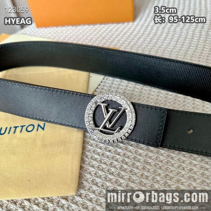 LV belt 35mmX95-125cm 8L01