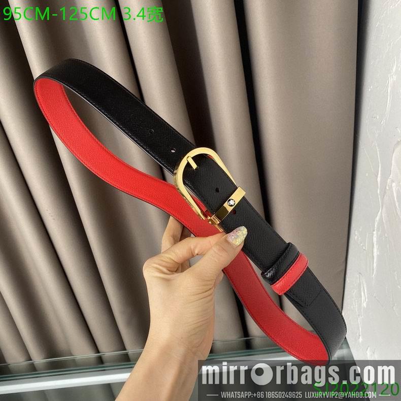 Montblanc Belt 34mmX95-125CM 7D30