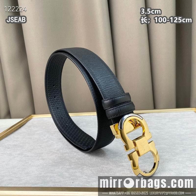 Ferragamo belt 35mmX100-125cm 8L78