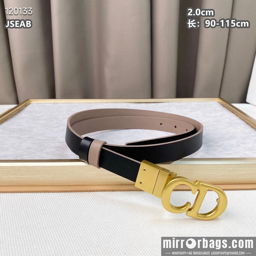 Dior belt 20mmX90-115cm 8L072001