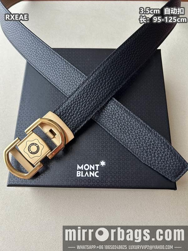 Montlanc belt 35mmX100-125cm 8L73