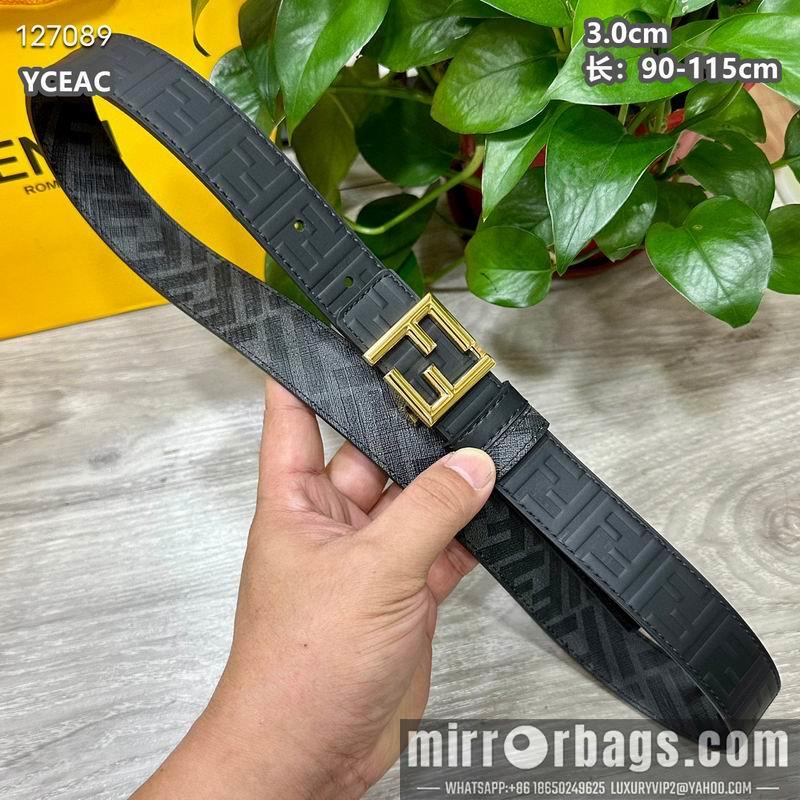 Fendi belt 30mmX90-115cm 8L24