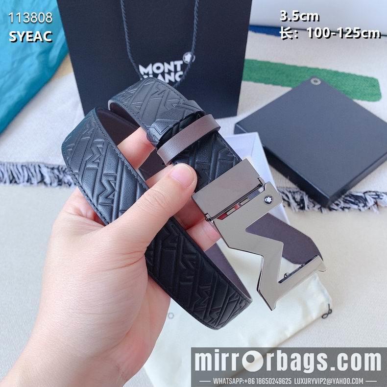 Montblanc belt 30mmX95-125cm 8L02