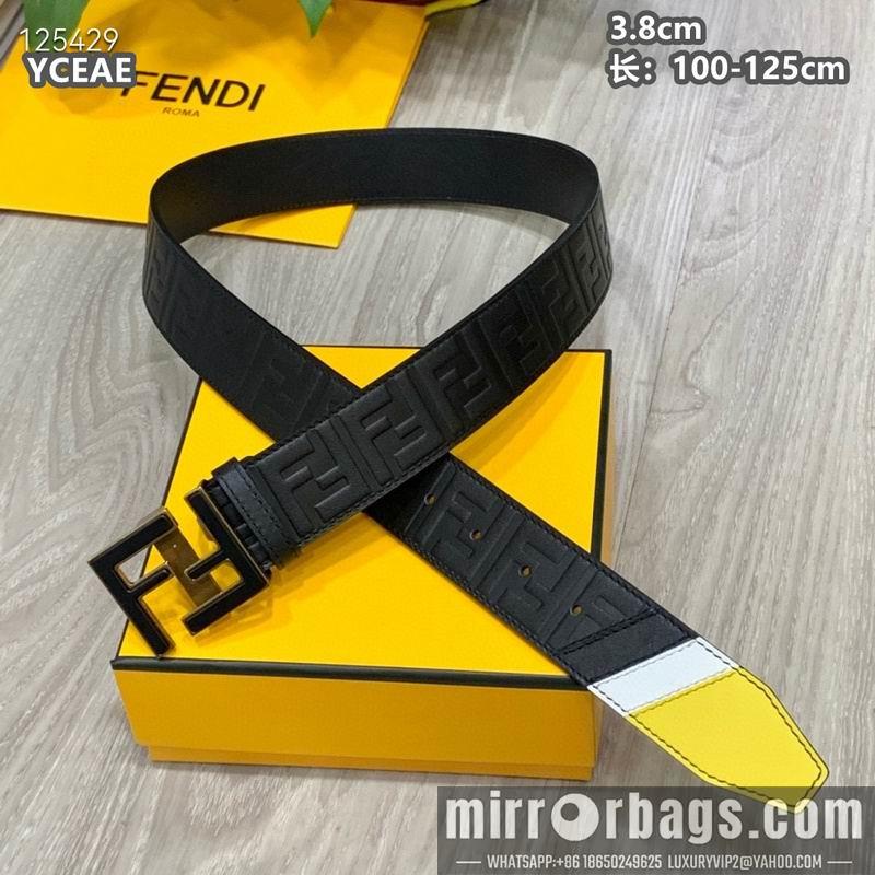 Fendi belt 38mmX100-125cm 8L16