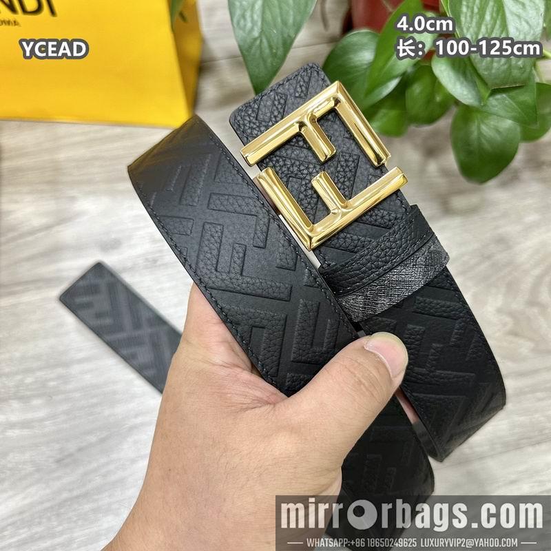 Fendi belt 40mmX100-125cm 8L143
