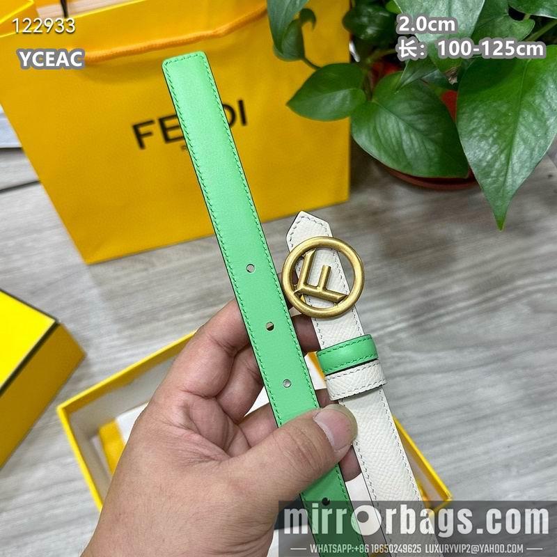 Fendi belt 20mmX100-125cm 8L22