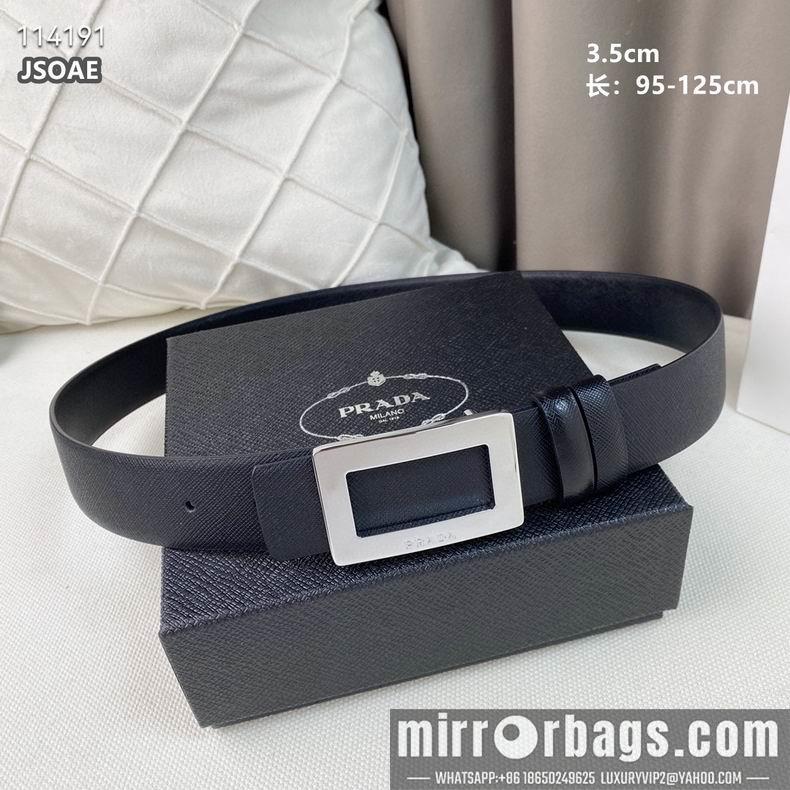 Prada belt 35mmX95-125CM 8L21