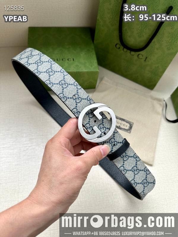 Gucci belt 38mmX95-125cm 8L08