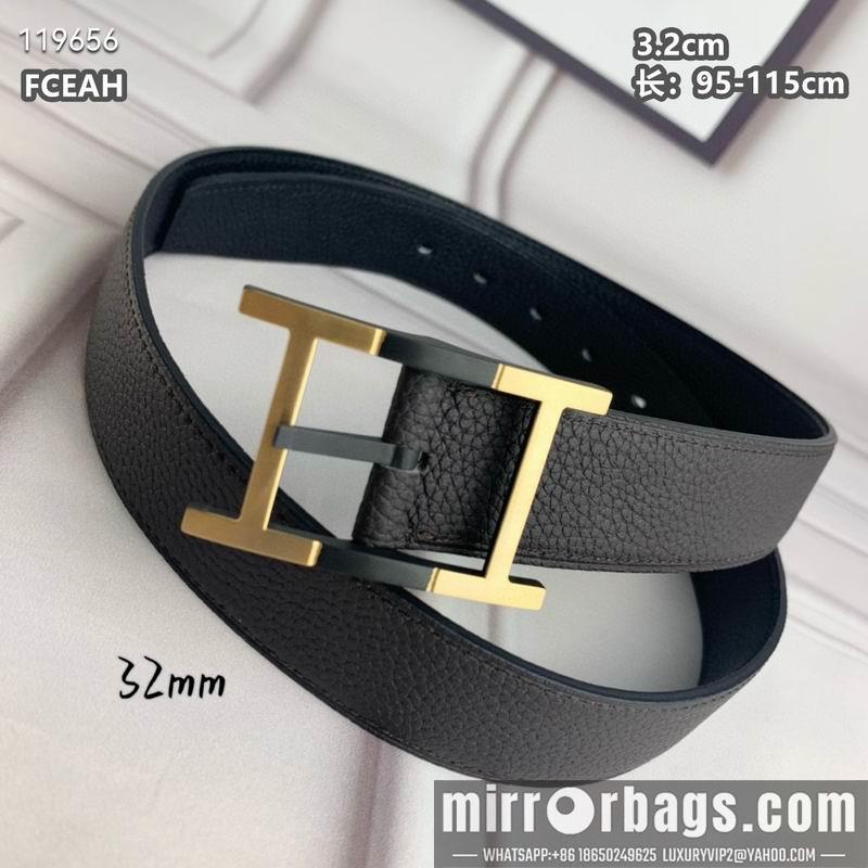 Hermes belt 32mmX95-125cm 8L040803