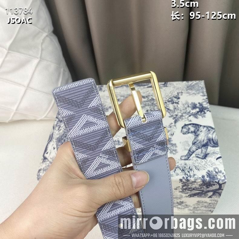 Dior Belt 35mm 95-125cm 8L13