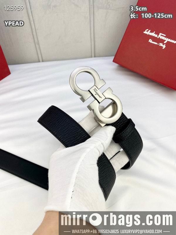 Ferragamo belt 35mmX100-125cm 8L24