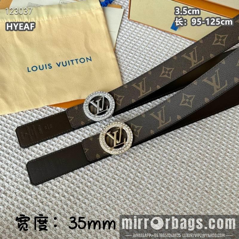LV belt 35mmX95-125cm 8L18