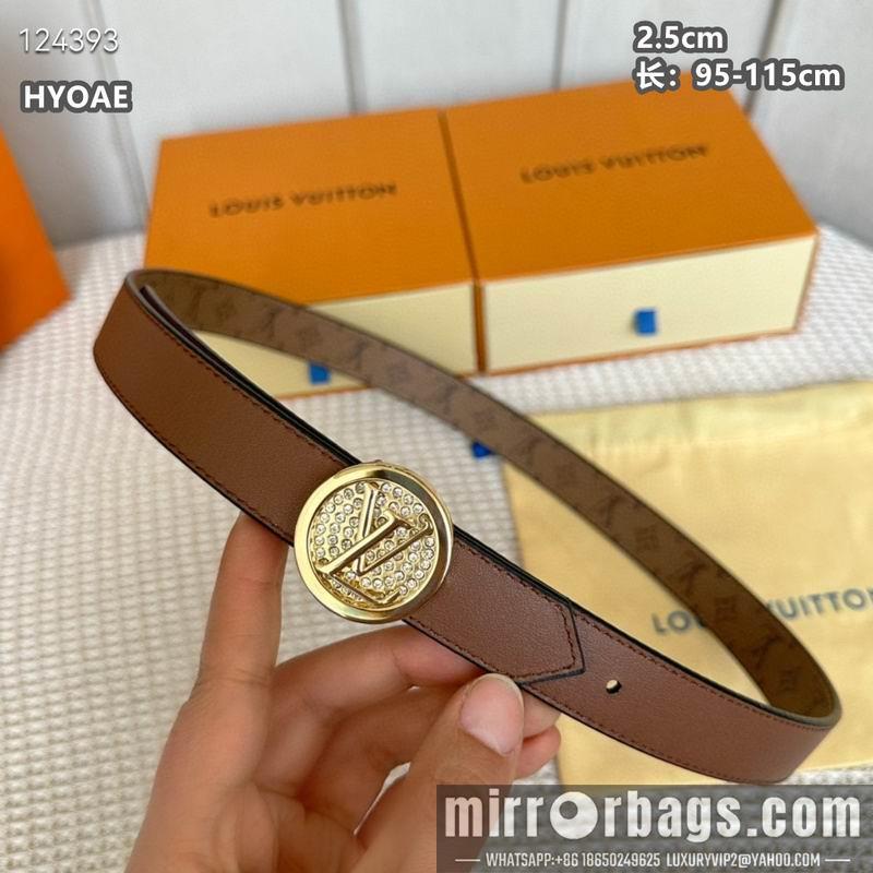 LV belt 25mmX95-115cm 8L13