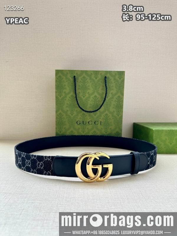 Gucci belt 38mmX95-125cm 8L11
